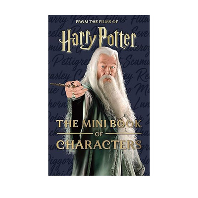 预售 英文原版 哈利波特 迷你书：人物系列 Harry Potter: The Mini Book Of Characters [Mini Book]