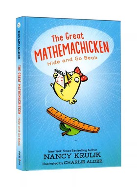 英文原版 The Great Mathemachicken 1: Hide and Go Bea 精装 入门级桥梁章节书