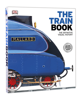 英文原版 DK火车图解百科 The Train Book 视觉历史图解图鉴 精装大开本 DK百科书