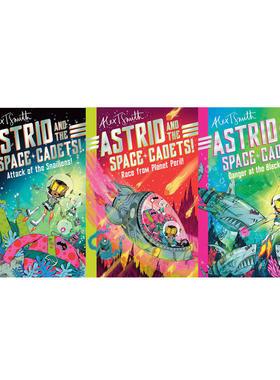 预售 英文原版 阿斯特丽德和太空学员系列 Astrid and the Space Cadets 3册套装