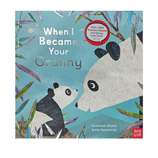 Teckentrup 赠官方音频 Became 家庭亲情关系绘本 插画师 Granny Your 大嘴鸟 英文原版 Britta When
