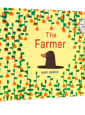英文原版 The Farmer 一个农夫 精装大开本 儿童启蒙图画故事书 人类与自然 亲子绘本 Ximo Abadia