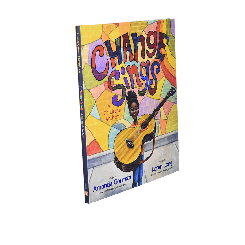英文原版 Change Sings: A Children's Anthem  培养音乐 英文儿歌童谣 音律启蒙 纽约时报畅销作家 Amanda Gorman