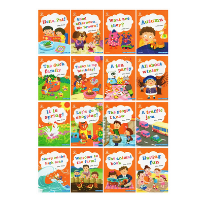 第2级  Tick-tock系列 牛津快乐读英语系列之悦读时光 16册+1CD 英文原版儿童阅读绘本