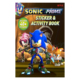 Sonic 多个贴纸 包括 Activity Prime Sticker 预售 stickers 英文原版 贴纸和活动书 Book Includes 索尼克