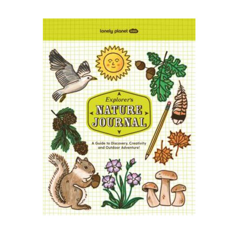 预售 英文原版 Lonely Planet Kids Explorer's Nature Journal 孤独星球 探险家的大自然日记 儿童启蒙科普绘本