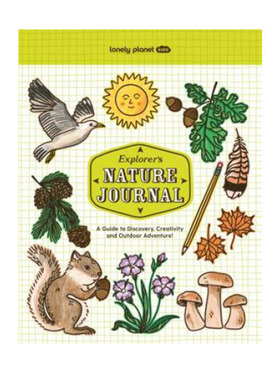 英文原版 Lonely Planet Kids Explorer's Nature Journal 孤独星球 探险家的大自然日记 儿童启蒙科普绘本
