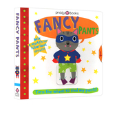 Priddy 纸板书 Fancy 英文原版 情景配对 Pant 低幼基础事物认知启蒙 Roger 操作书 亲子互动