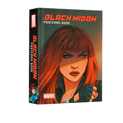 黑寡妇明信片合集 英文原版 漫威漫画 Marvel 复仇者联盟 Black Widow Postcard Book 娜塔莎·罗曼诺夫 冬兵 夜魔侠