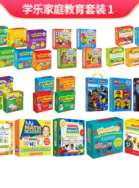 First Little Readers  学乐家庭教育 First Little Comics 英文原版 Nonfiction Sight Word Readers 儿童宝宝启蒙漫画 Phonics
