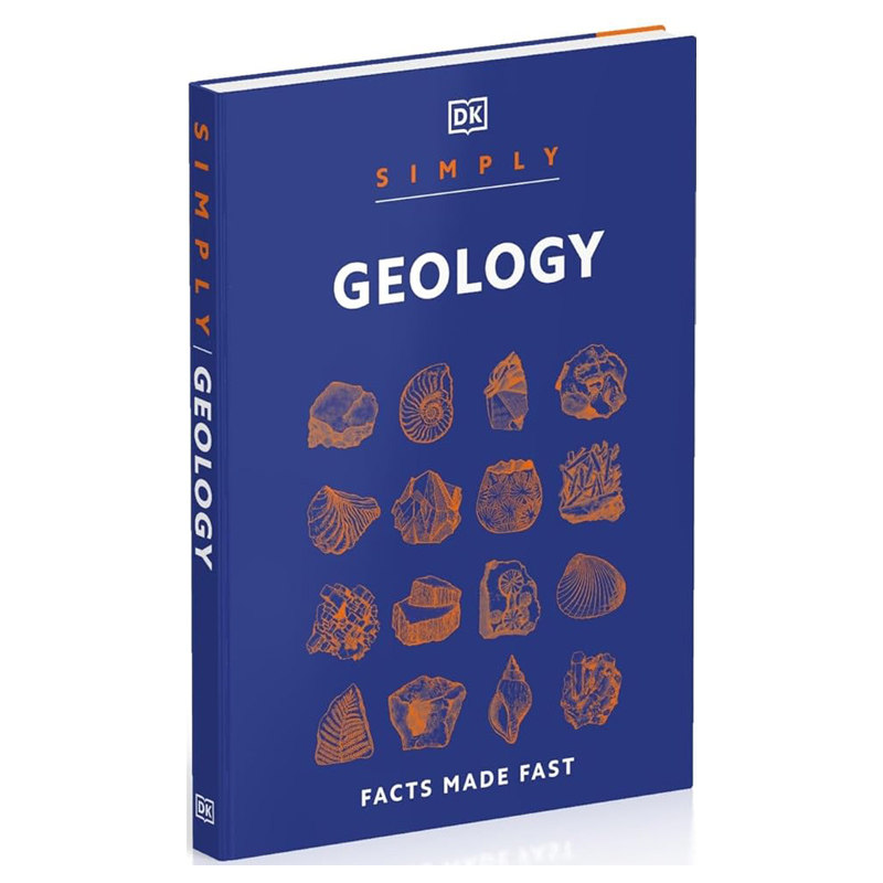 Simply Geology 简单地质学 英文原版 DK Simply系列 精装 地质学图解百科全书 26年9月新品