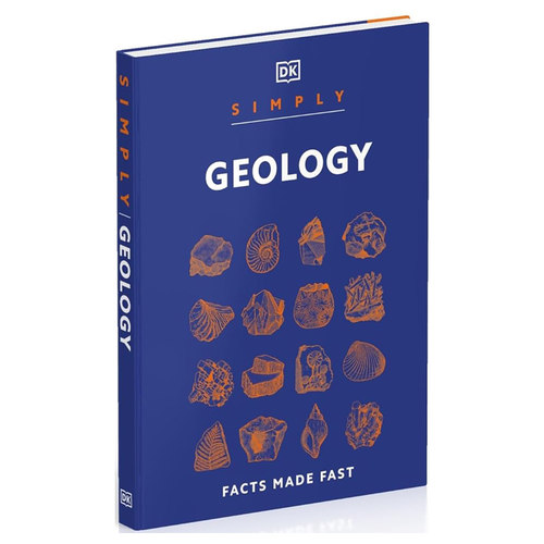 Simply Geology 简单地质学 英文原版  DK Simply系列 精装 地质学图解百科全书 26年9月新品