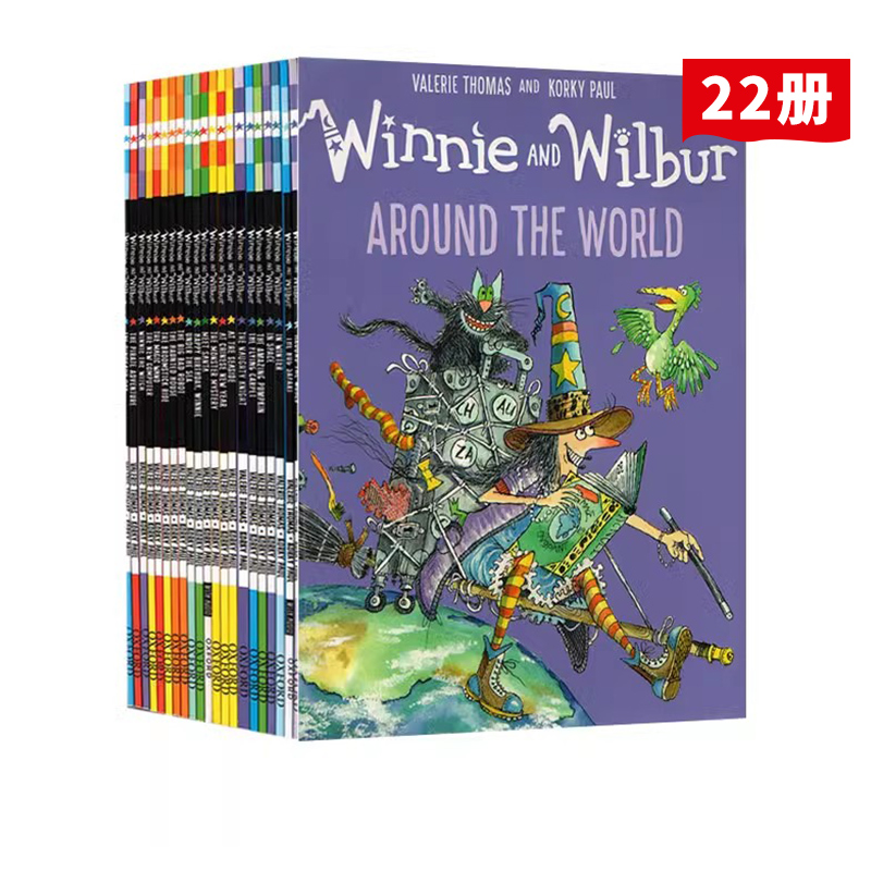 英文原版 女巫温妮绘本系列 22册 Winnie and Wilbur 牛津精品绘本 温妮女巫系列魔法绘本 儿童英语启蒙学习图画故事书 书籍/杂志/报纸 儿童读物原版书 原图主图