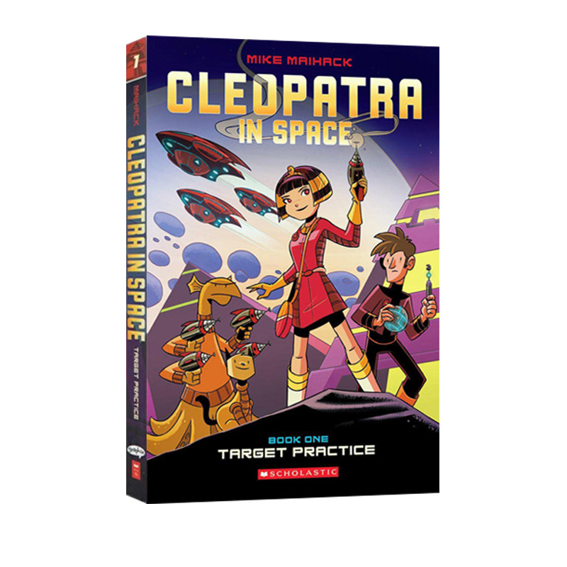 英文原版 克利奥帕特拉在太空1:射击练习 cleopatra in space #1