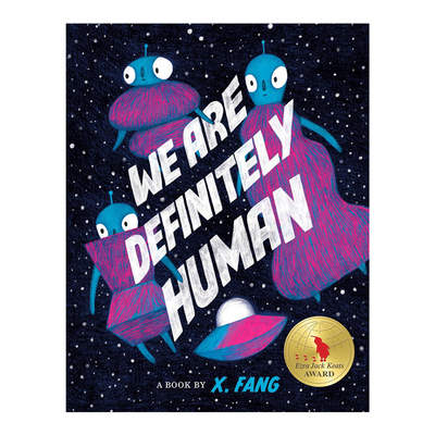 我们绝对是人类 We Are Definitely Human 精装 外星人幽默温暖故事绘本  英文原版