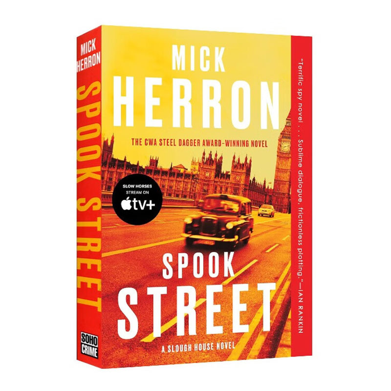 英文原版 幽灵街 间谍小说 流人原著小说 Mick Herron Slough House系列 Spook Street 2024比尔盖茨书单
