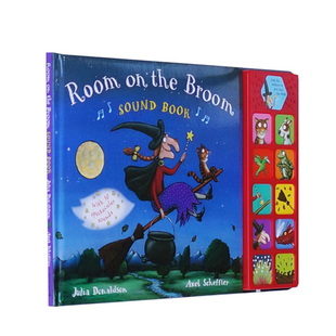 英文原版 Room on the Broom 精装带电池的发音书 咕咕牛作者 Julia Donaldson