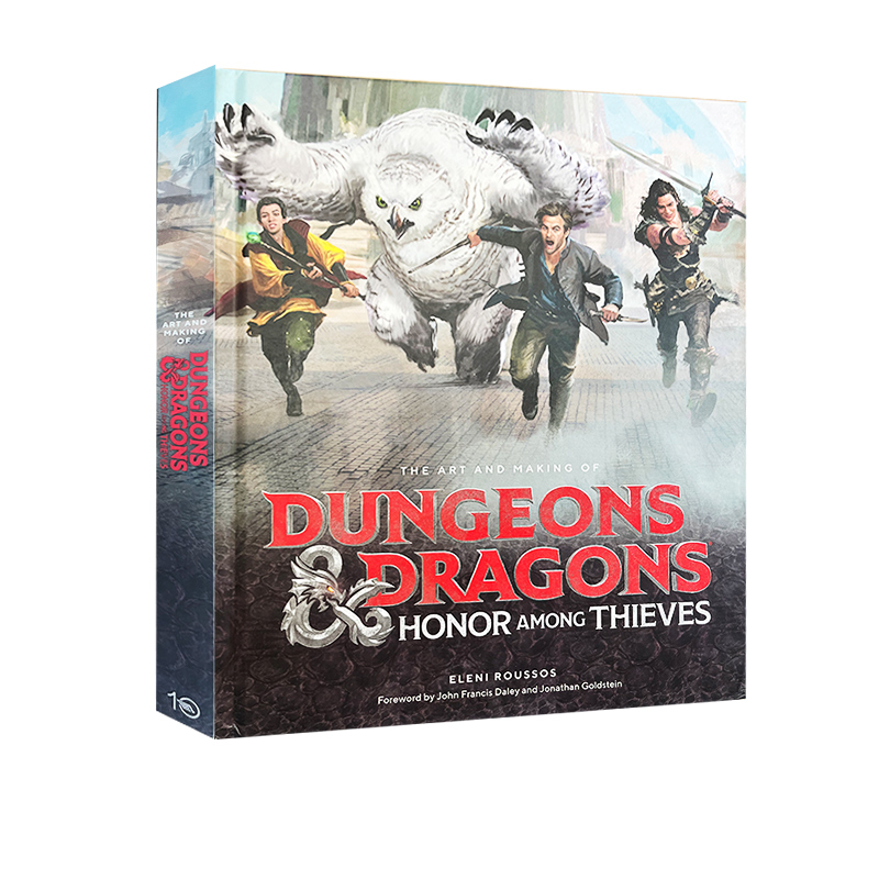 龙与地下城电影设定集侠盗荣耀 Art and Making of Dungeons Dragons Honor Among Thieves英文原版-封面