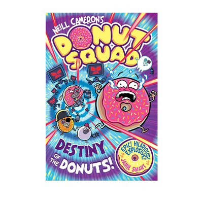 预售 英文原版 Donut Squad 甜甜圈小队#3 Destiny of the Donuts 甜甜圈的命运 全彩漫画 超级机器人兄弟作者