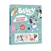 Let 磁铁互动游戏书 英文原版 我们去外面玩吧 小蓝狗布鲁伊 Bluey Outside 预售 Play