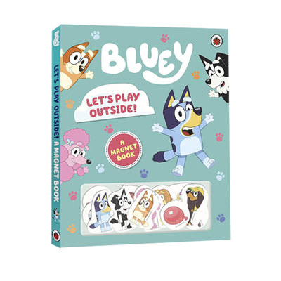 小蓝狗布鲁伊磁铁互动