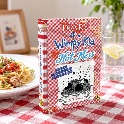 '小屁孩日记#19 Diary of Wimpy Kid: Hot Mess  英文原版儿童幽默小说读物 小学生成长阅读 Jeff Kinney 章节桥梁书