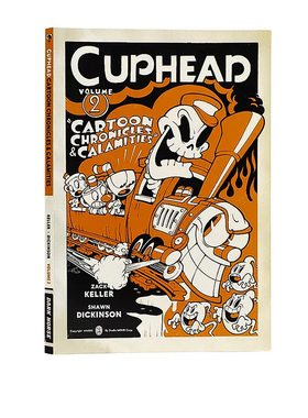 预售 英文原版 茶杯头官方漫画书 Cuphead Volume 2: Cartoon Chronicles & Calamities 第2卷卡通编年史与灾难