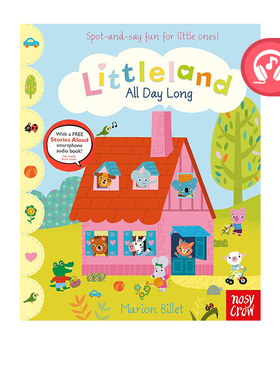 【自营】英文原版 Littleland All Day Long 小小世界 精彩的一天 低幼启蒙认知绘本图画书 Nosy Crow Stories Aloud 赠官方音频