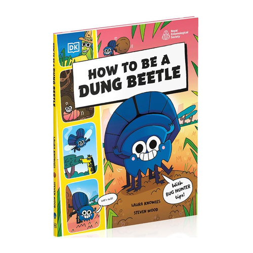 预售 英文原版 How to be a Dung Beetle 如何成为一只蜣螂 昆虫启蒙 自然科普绘本图画书 DK 出品