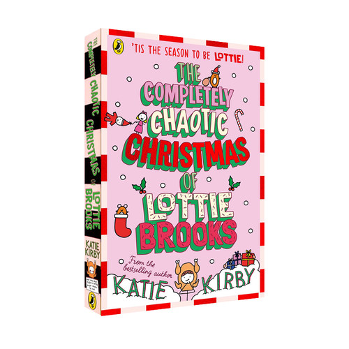 预售 英文原版 洛蒂极其尴尬的生活5 The Completely Chaotic Christmas of Lottie Brooks 友谊与成长 章节课外读物 Katie Kirby