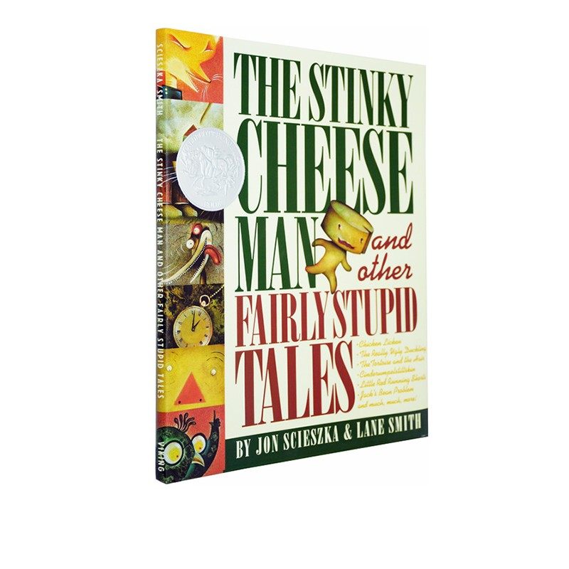 英文原版 the stinky cheese man and other fairly stupid tales 臭