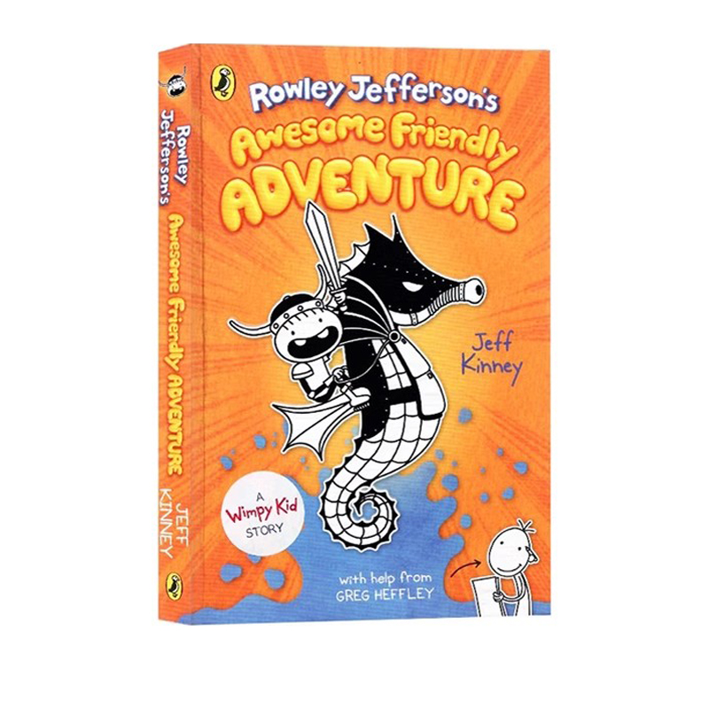 预售 英文原版 Diary of a Wimpy Kid 小屁孩日记番外 外传小鬼头日记 2 Rowley Jefferson’s Awesome Friendly Adventure