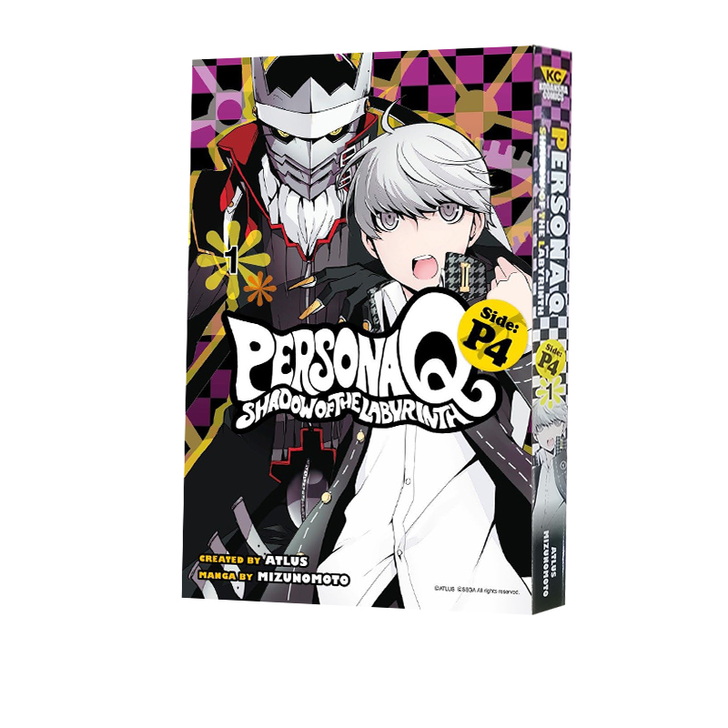 英文原版 Persona Q: Shadow P4 Volume 1 女神异闻录Q 迷宫暗影 日本ALUS游戏漫画