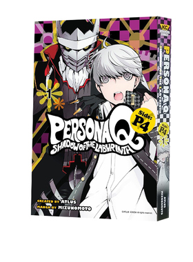 英文原版 Persona Q: Shadow P4 Volume 1 女神异闻录Q 迷宫暗影 日本ALUS游戏漫画