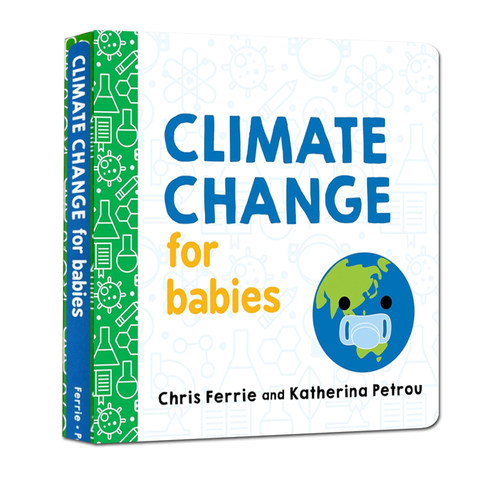 英文原版 宝宝智学园  Baby University:Climate Change for Babies 气候变化 纸板书 科学主题 低幼启蒙认知