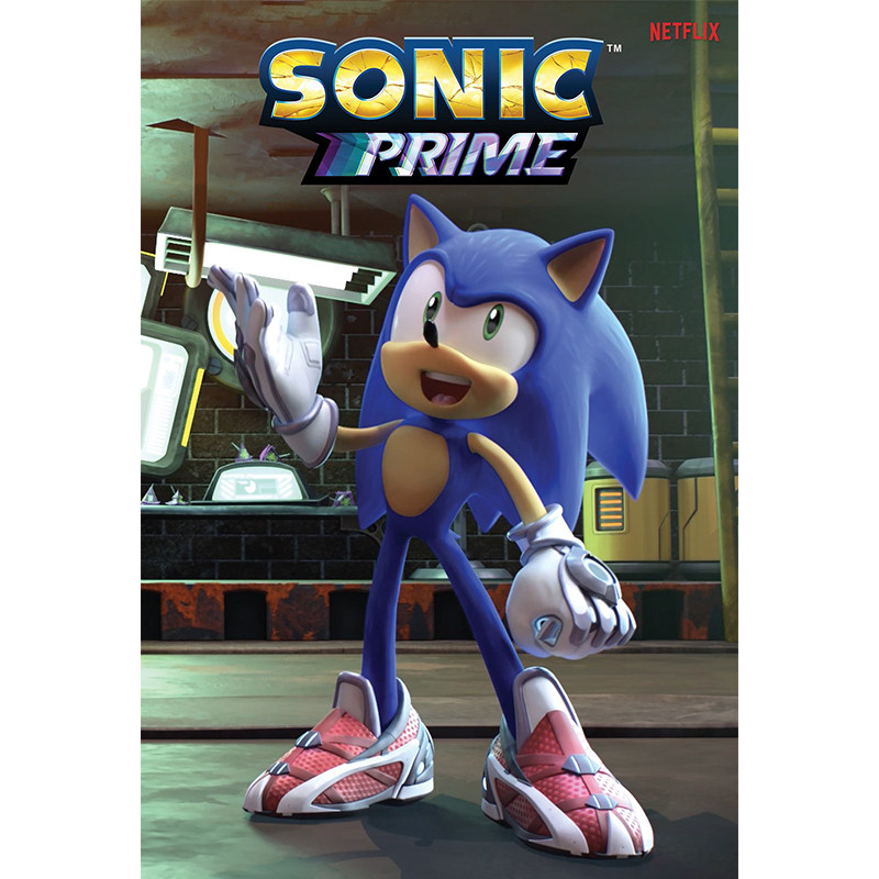 英文原版 音速小子 刺猬索尼克 Netflix动画版卷1 Sonic the Hedgehog: Sonic Prime, Vol. 1 青少年全彩漫画 Ian Flynn