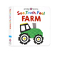 农场 See Feel 纸板触摸书 幼儿早教英语启蒙图画书 Touch Roger 亲子互动 英文原版 Farm 触觉视觉嗅觉感官认知 Priddy