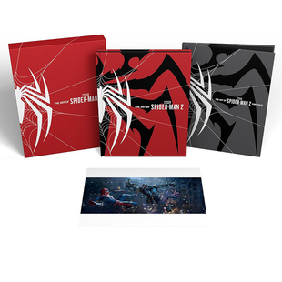 Art Deluxe 漫威蜘蛛侠2 The 豪华收藏版 Edition Marvel 画册书 Spider 游戏艺术设定集 Man 精装 英文原版 黑马