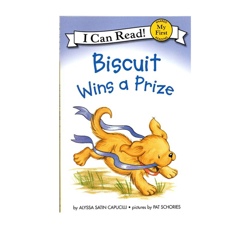 汪培珽书单biscuit wins a prize 4-8岁小饼干狗幼儿英语故事书绘本