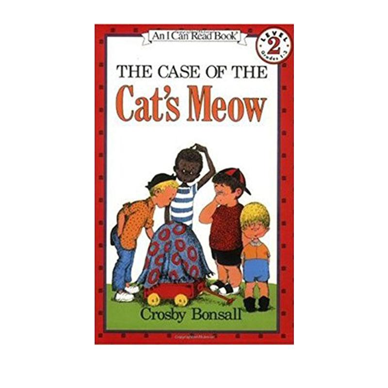 英文原版 I Can Read 系列Case of the Cat's Meow, The 儿童分级读物 英语启蒙认知图画故事绘本