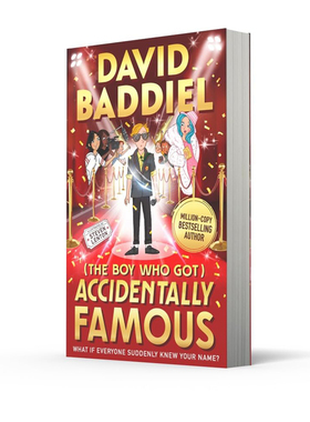 预售 英文原版 The Boy Who Got Accidentally Famous 意外出名的男孩 大卫·巴蒂尔儿童章节冒险小说 David Baddiel