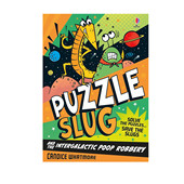 Poop 星球大冒险 Slug the Robbery Puzzle 英文原版 儿童漫画桥梁书 谜题蛞蝓1 and Intergalactic 进口图画小说