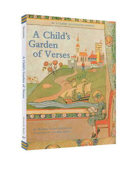 英文原版 A Child's Garden of Verses A Classic Illustrated edition 精装儿童诗歌经典插图绘本