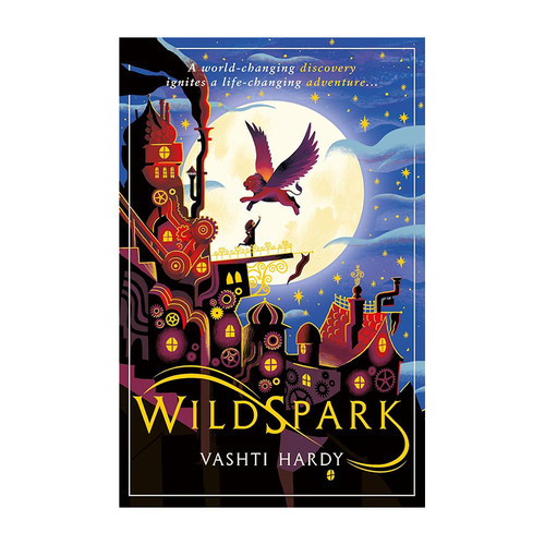 预售 英文原版 Wildspark: A Ghost Machine Adventure 荒野火花：幽灵机器冒险 蓝彼得图书奖 儿童冒险章节小说 Vashti Hardy