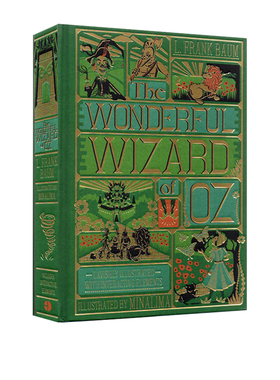 绿野仙踪 Wonderful Wizard of Oz Interactive 3D复刻机关立体书 全彩手工 英文原版儿童文学格林童话故事集 精装收藏版