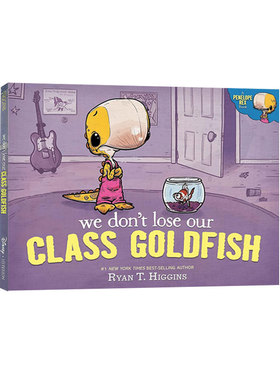 英文原版 We Don't Lose Our Classmates 精装 小恐龙佩妮上学记 守护班宠小鱼 校园生活题材 布鲁斯妈妈系列 Ryan Higgins