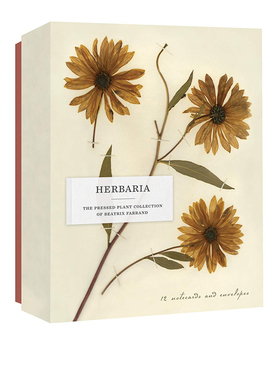 英文原版 Herbaria The Pressed Plant Collection of Beatrix Farrand 草药 比阿特丽克丝 法兰德的压榨植物收藏
