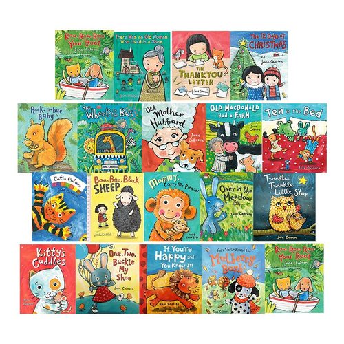 英文原版JaneCabrera儿歌童谣