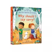 Why Answers Questions say sorry? should 预售 情商情绪培养 英文原版 First 尤斯伯恩你问我答 我为什么要说对不起 Very