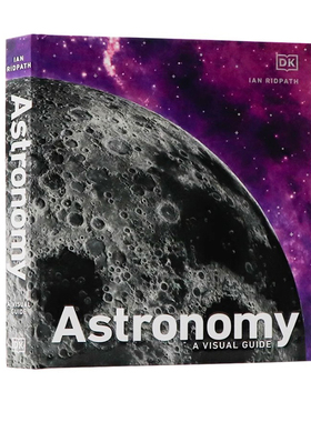 英文原版 DK天文学视觉指南 Astronomy 儿童青少年星空行星星图认知英语读物 DK百科